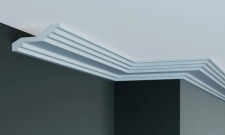 Cornisa din poliuretan,Grand Decor, P 940, 4.6cmx10.4cmx200cm [1]