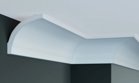Cornișe - Cornisa din poliuretan,Grand Decor, P 942, 21.6cmx21.6cmx200cm