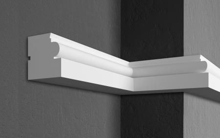 Cornișe pentru exterior (fațade) - Cornișă pentru exterior, KC 137, 12cm x 11.7cm x 200cm