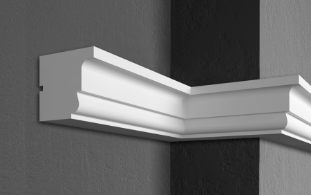 Cornișe pentru exterior (fațade) - Cornișă pentru exterior, KC 140, 13cm x 13.5cm x 200cm