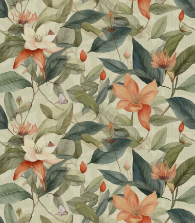 Printuri decorative in relief - Decor "Instantaneu floral"