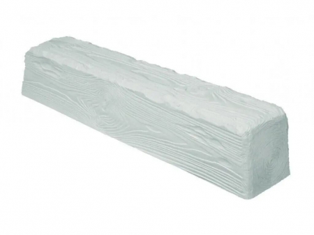 Grinzi si panouri - Grindă decorativă rustică EQ 006 alb clasic 12cmх12cm