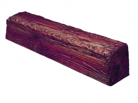Grinzi si panouri - Grindă decorativă rustică EQ 007 roșu clasic 6cmх9cm