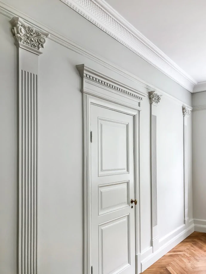 Ornament ancadrament usa, fronton,  Grand Decor, D 419 , 124cmx25cm [8]