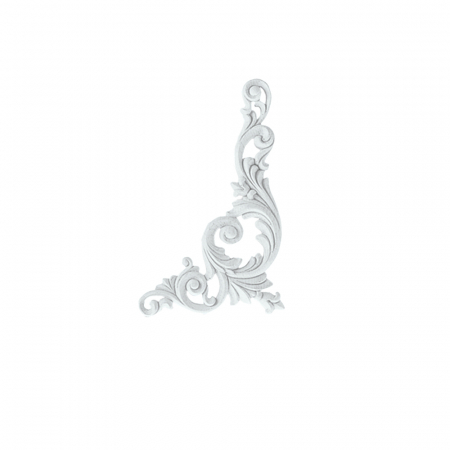 Ornamente din poliuretan - Ornament din poliuretan, Grand Decor,  A 611R, 12.6cmx26cmx1.5cm