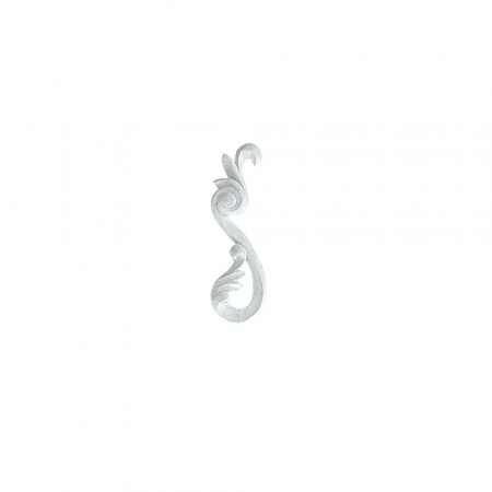 Ornamente din poliuretan - Ornament din poliuretan, Grand Decor,  A 620R, 4cmx12.5cmx0.9cm