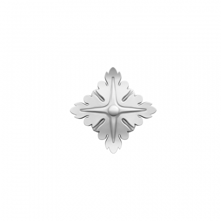 Ornamente din poliuretan - Ornament din poliuretan, Grand Decor,  A 624, 10cmx10cmx2cm