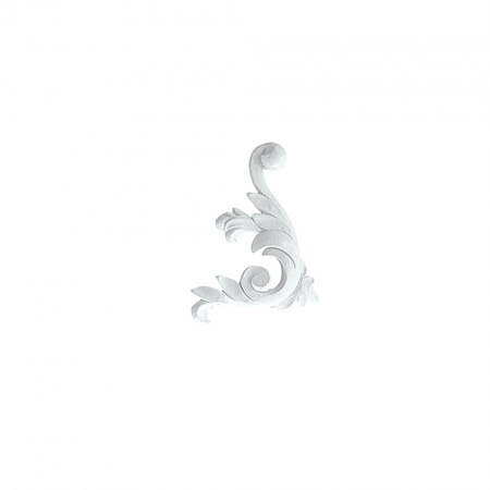 Ornamente din poliuretan - Ornament din poliuretan, Grand Decor,  A 639R, 9.5cmx12.4cmx1.3cm