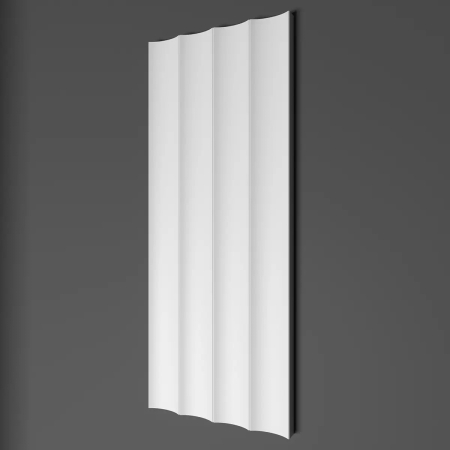 Panouri decorative (riflaje) din polimer rigid - Panou decorativ din polimer rigid PNH 885, 27cm x1.65cm