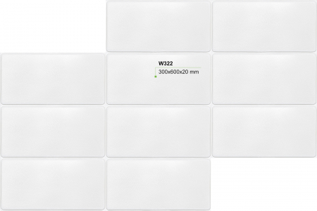 Panou W322, 29.6cm x59.2cm x2.3cm [4]