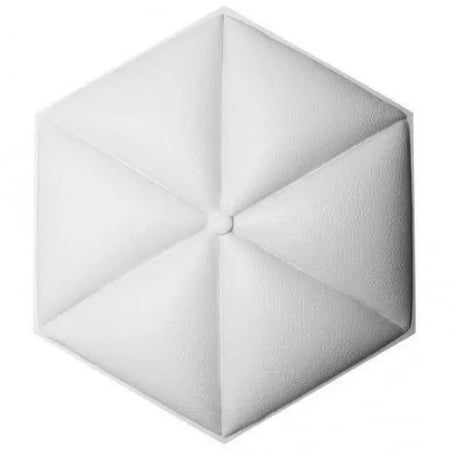Panouri decorative 3D din poliuretan (riflaje) - Panou W332, 46.6cm x40.4cm x3.8cm
