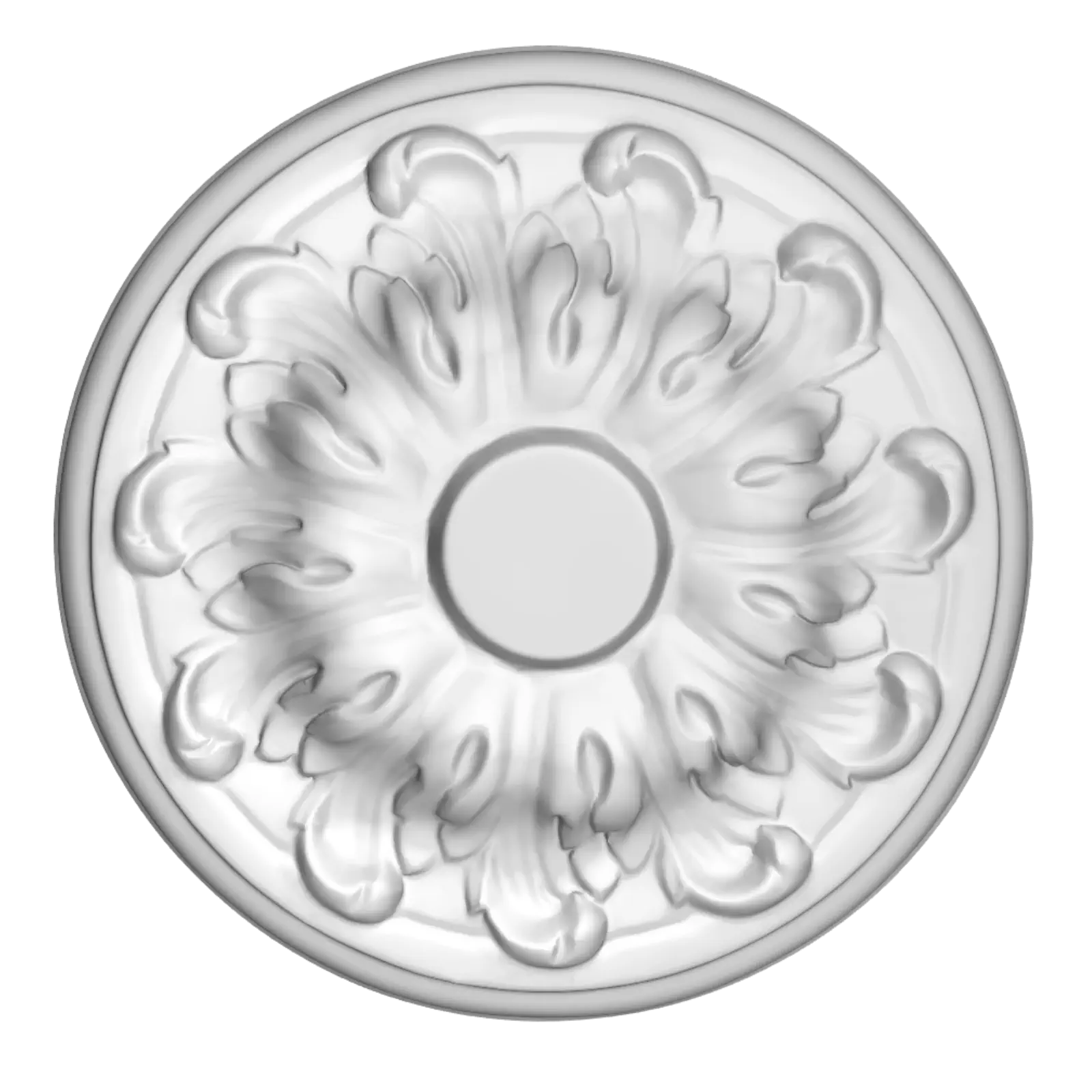 Rozete decorative - Rozeta decorativa tavan din poliuretan, diametru 20 cm - R115