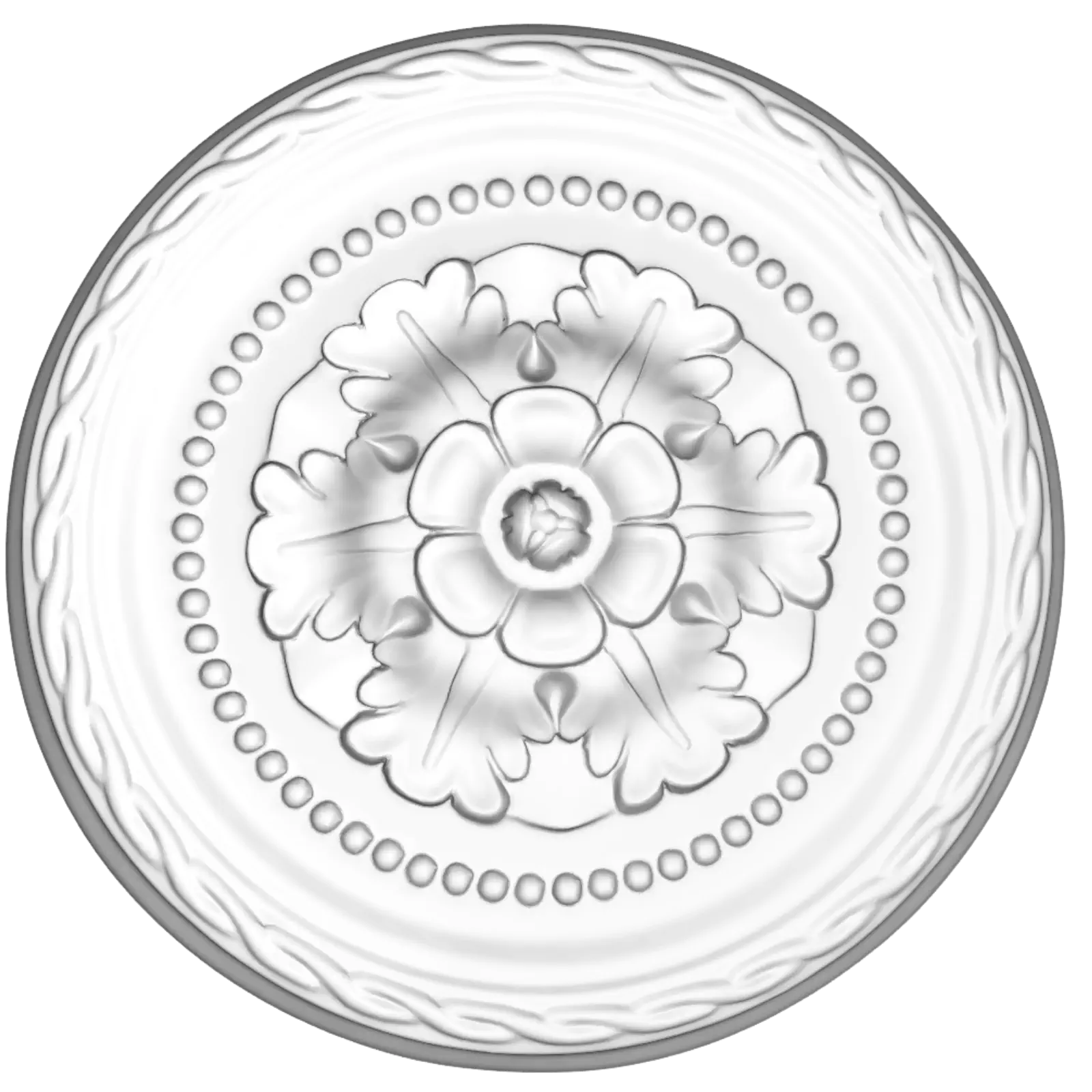Rozete decorative - Rozeta decorativa tavan din poliuretan, diametru 30 cm - R116