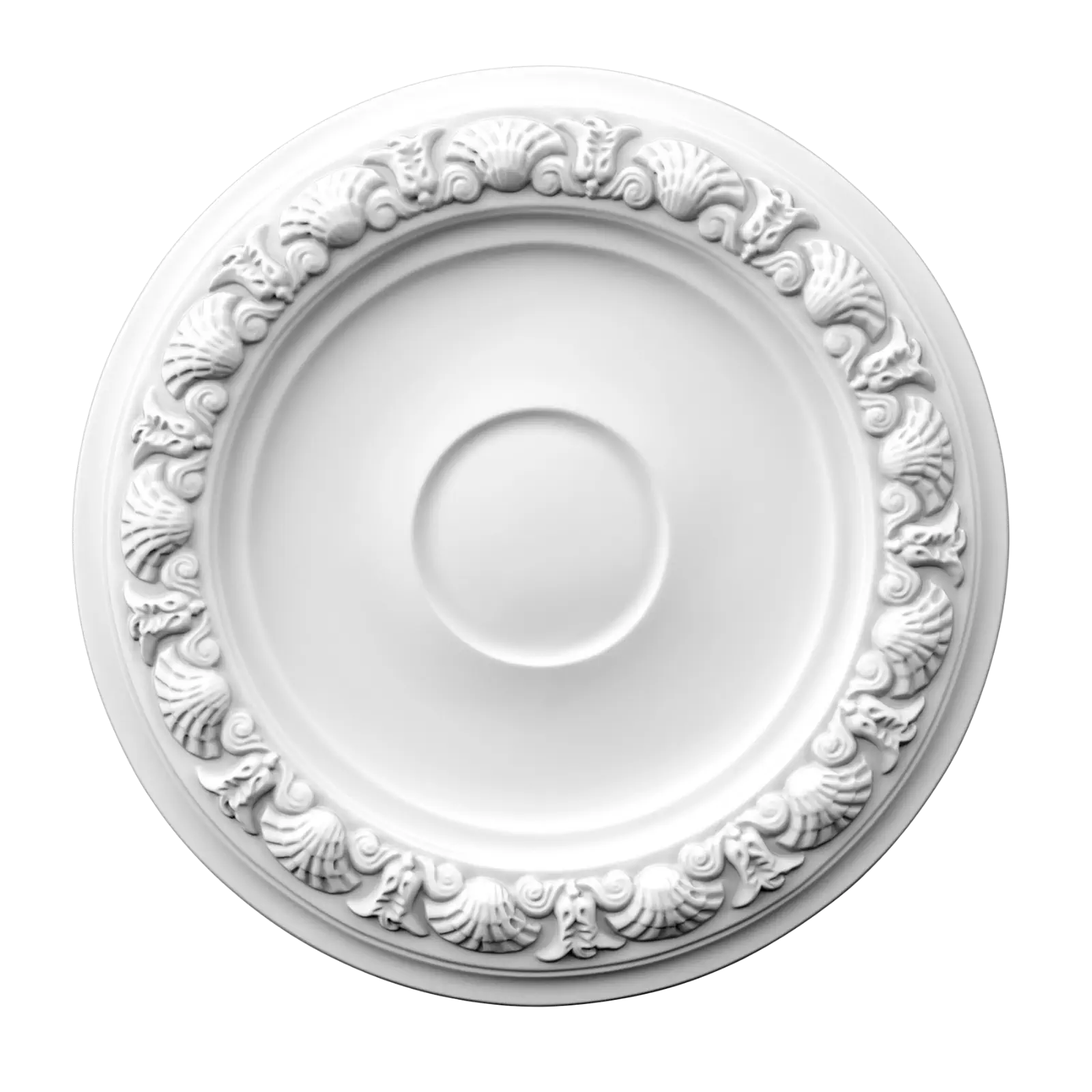 Rozete decorative - Rozeta decorativa tavan din poliuretan, diametru 47.5 cm - R127