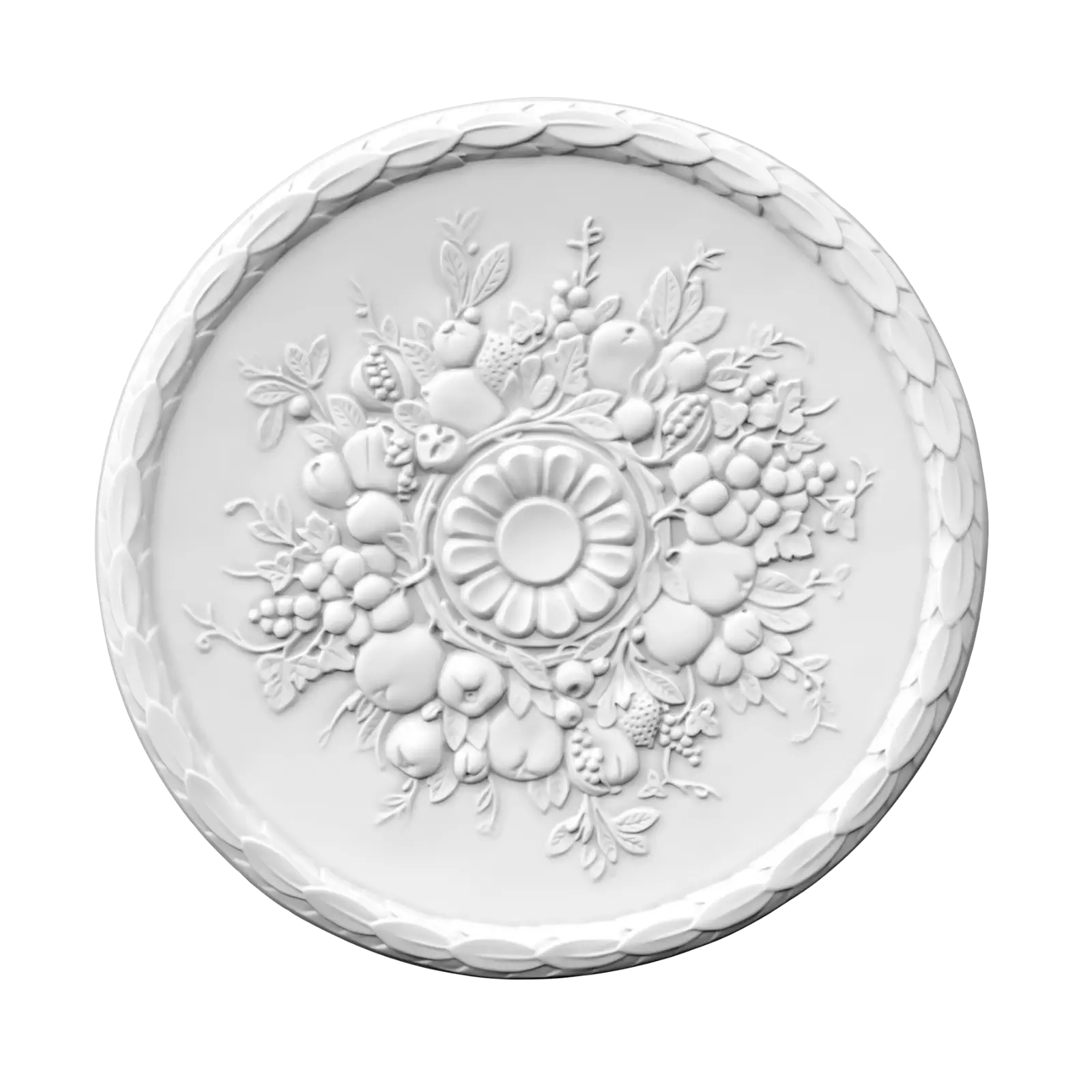 Rozete decorative - Rozeta decorativa tavan din poliuretan, diametru 57.5 cm - R148
