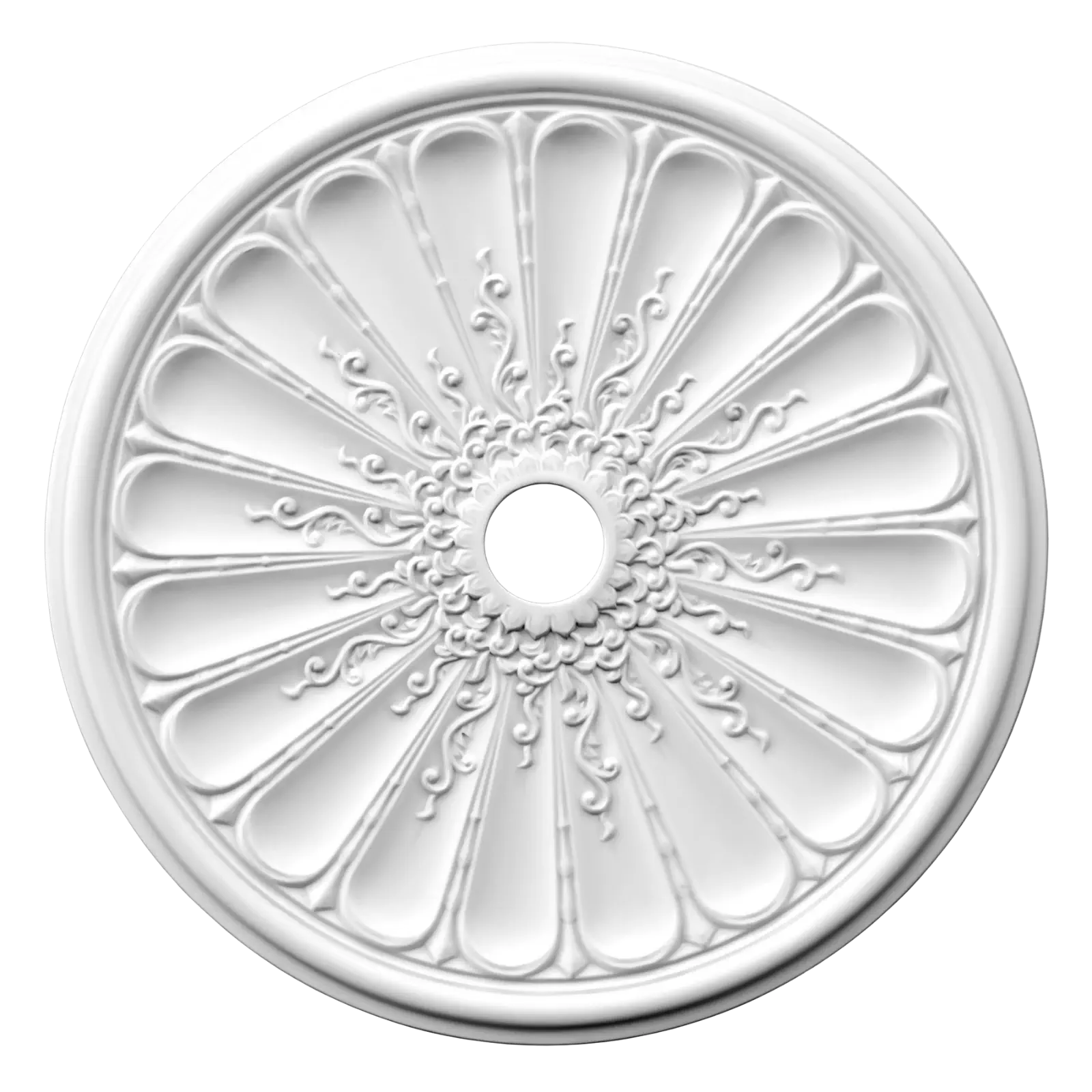 Rozete decorative - Rozeta decorativa tavan din poliuretan, diametru 80 cm - R173