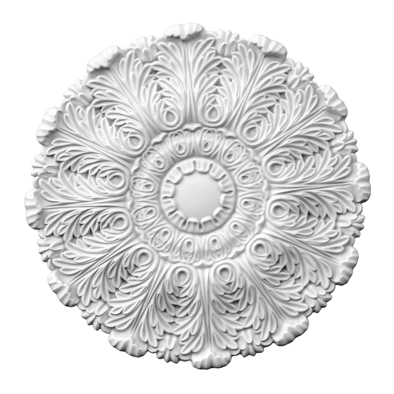 Rozete decorative - Rozeta decorativa tavan din poliuretan, diametru 80 cm - R185