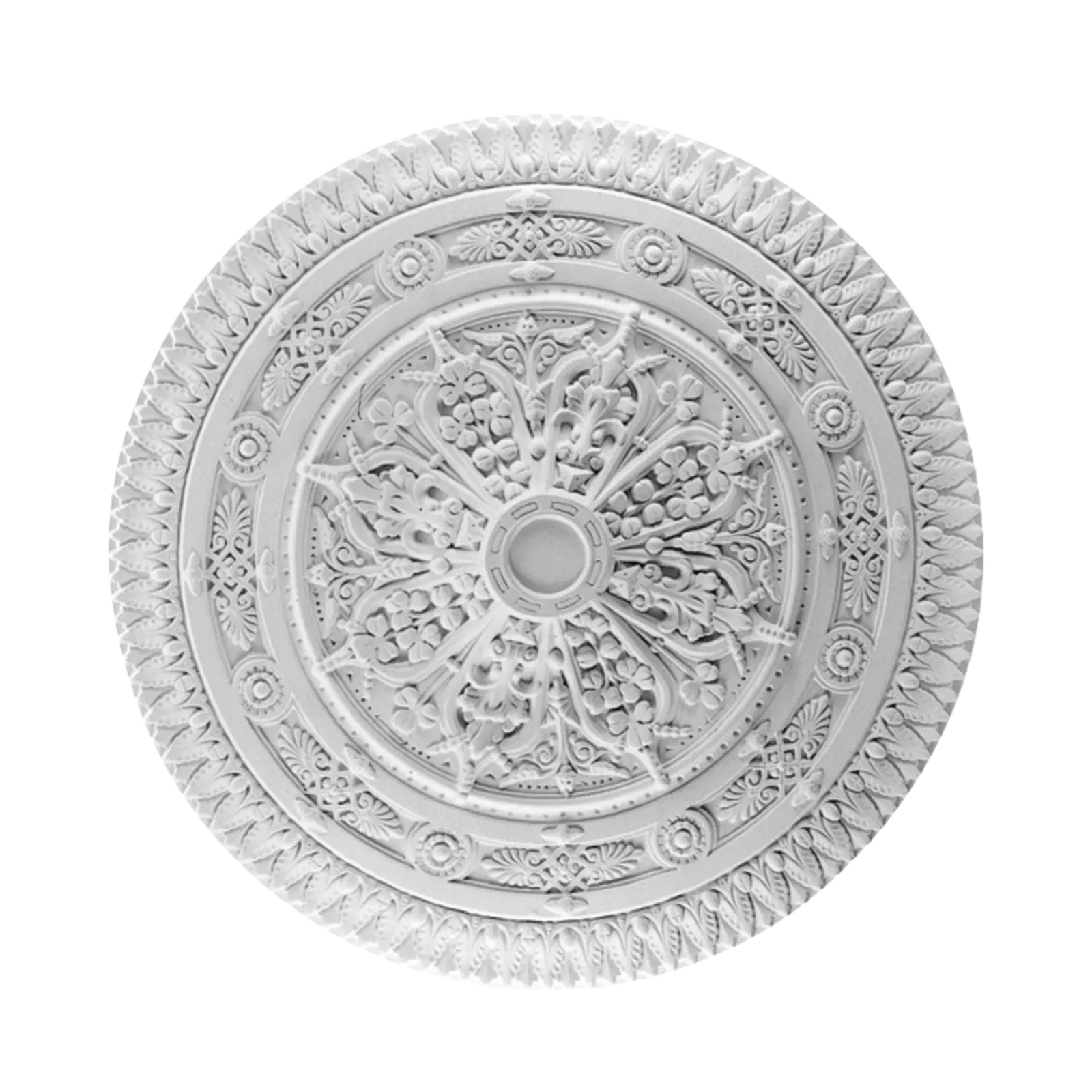 Rozete decorative - Rozeta decorativa tavan din poliuretan, diametru 96.8 cm - R102