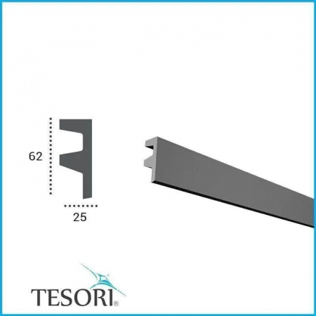 Scafa luminoasa - brau din poliuretan,Tesori F, KF501, 6.2cmx2.5cmx200cm [2]