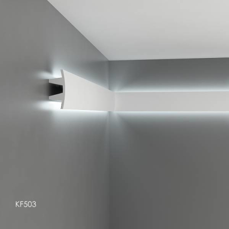 Scafa luminoasa - brau din poliuretan,Tesori F, KF503, 10cmx4.5cmx200cm [6]