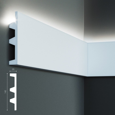 Scafa luminoasa - brau din poliuretan,Tesori F, KF505, 14.2cmx2.5cmx200cm [6]
