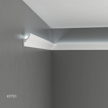 Scafa luminoasa - cornisa din poliuretan,Tesori F, KF701, 7cmx4cmx200cm [4]