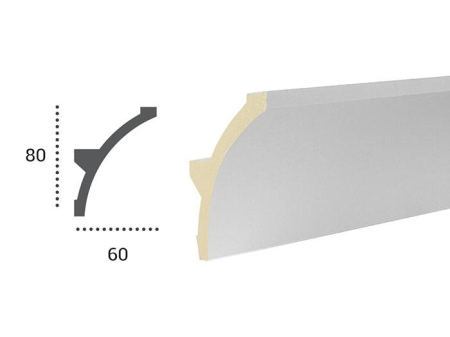 Scafa luminoasa - cornisa din poliuretan,Tesori F, KF702, 8 cmx6cmx200cm [7]