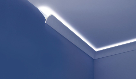 Scafa luminoasa - cornisa din poliuretan,Tesori F, KF702, 8 cmx6cmx200cm [6]