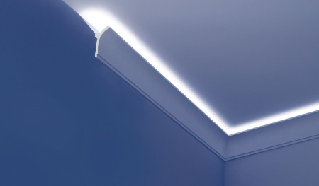 Scafa luminoasa - cornisa din poliuretan,Tesori F, KF704, 10cmx5cmx200cm [6]