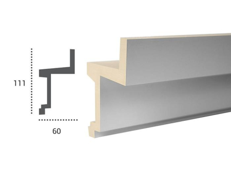 Scafa luminoasa - cornisa din poliuretan,Tesori F, KF705, 11.1cmx6cmx200cm [7]