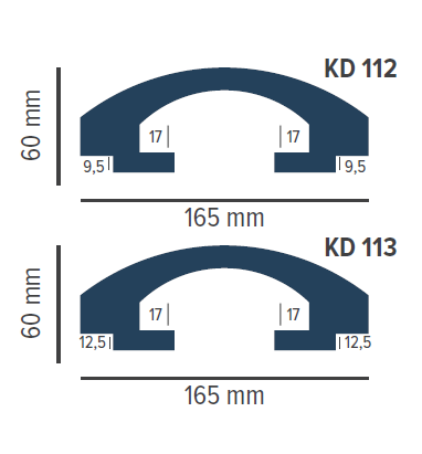 Scafa luminoasa - Tesori D, incastrata in tavan KD 112  16.5cm x6cm x115cm [2]