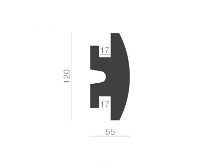 Scafa luminoasa - Tesori D, KD306, 12cm x5.5cm x115cm [2]