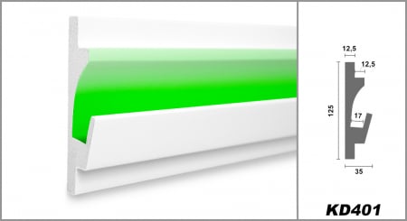 Scafa luminoasa - Tesori D, KD401, 12.5cm x3.5cm x115cm [5]