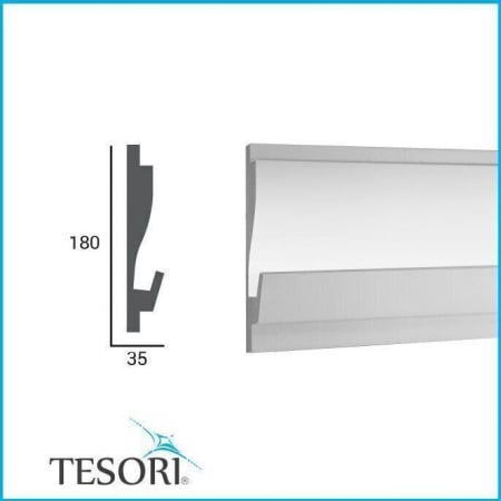 Scafa luminoasa - Tesori D, KD405, 18cm x3.5cm x115cm [3]