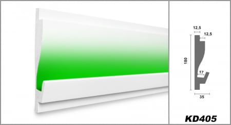 Scafa luminoasa - Tesori D, KD405, 18cm x3.5cm x115cm [5]