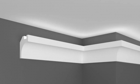 Scafe luminoase- profile pentru banda led, de interior - Scafa luminoasa - Tesori D, KD412, 10cm x7cm x115cm