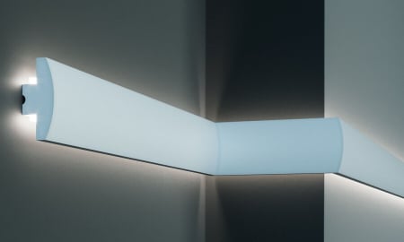 Scafe luminoase- profile pentru banda led, de interior - Scafa luminoasa - Tesori D, KD505, 9cm x3.9cm x115cm