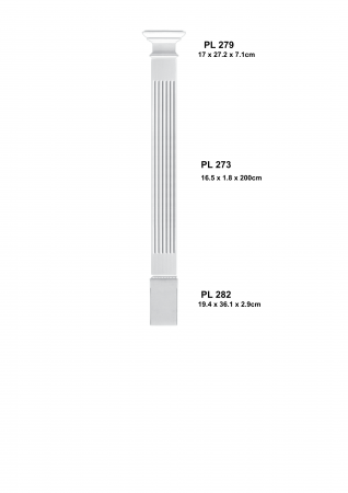 Seturi complete pilastri - Set 12 - set  complet pilastru PL 273