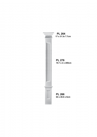 Seturi complete pilastri - Set 14 - set  complet pilastru PL 276