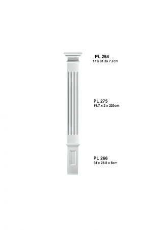 Seturi complete pilastri - Set 15 - set  complet pilastru PL 275