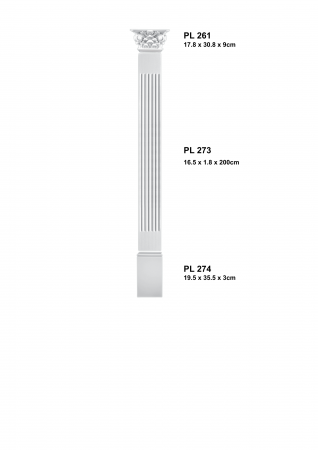 Seturi complete pilastri - Set 7 - set  complet pilastru PL 273