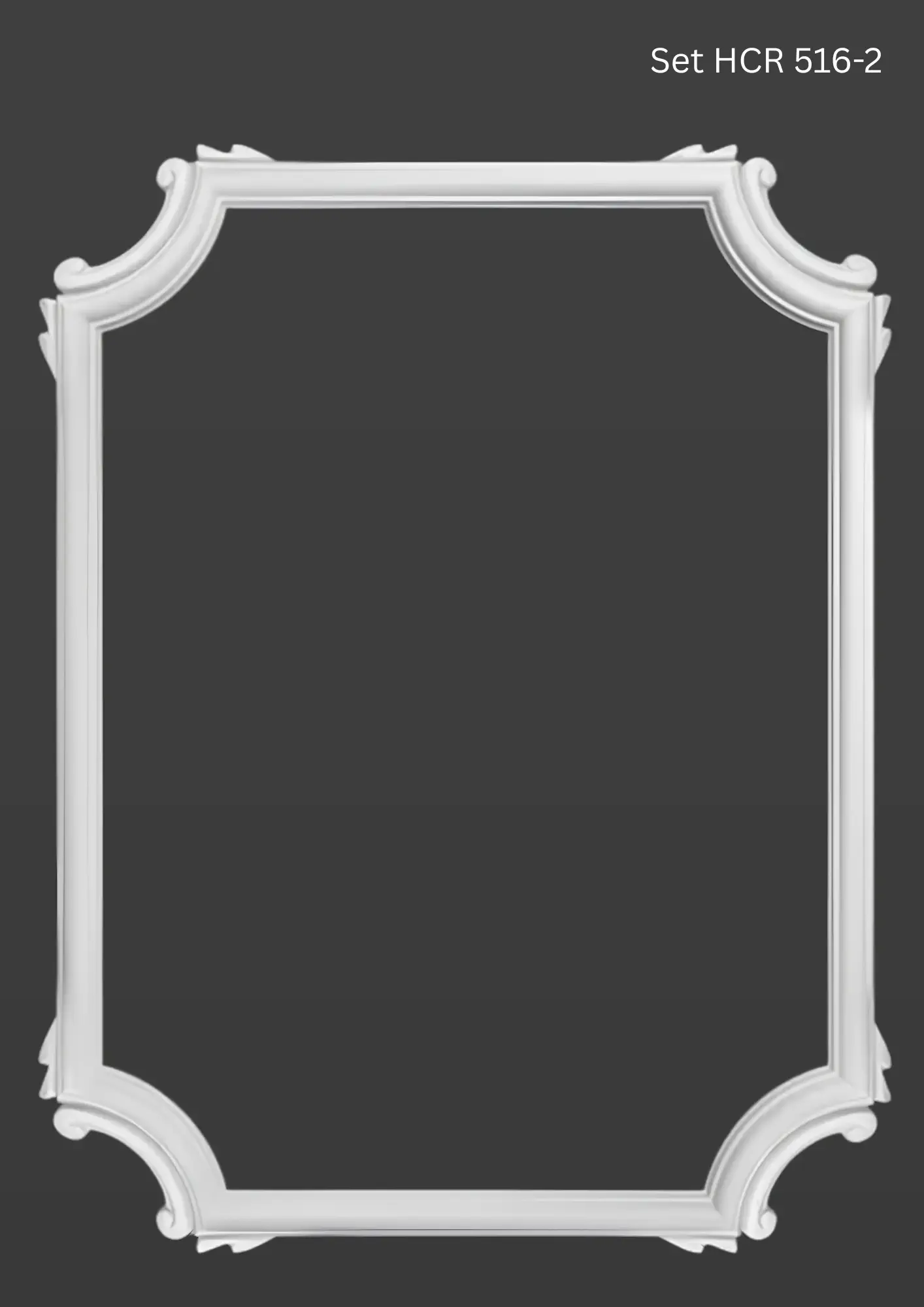 Chenare decorative perete – seturi (kituri) - Set chenar decorativ perete - model HCR 516-2