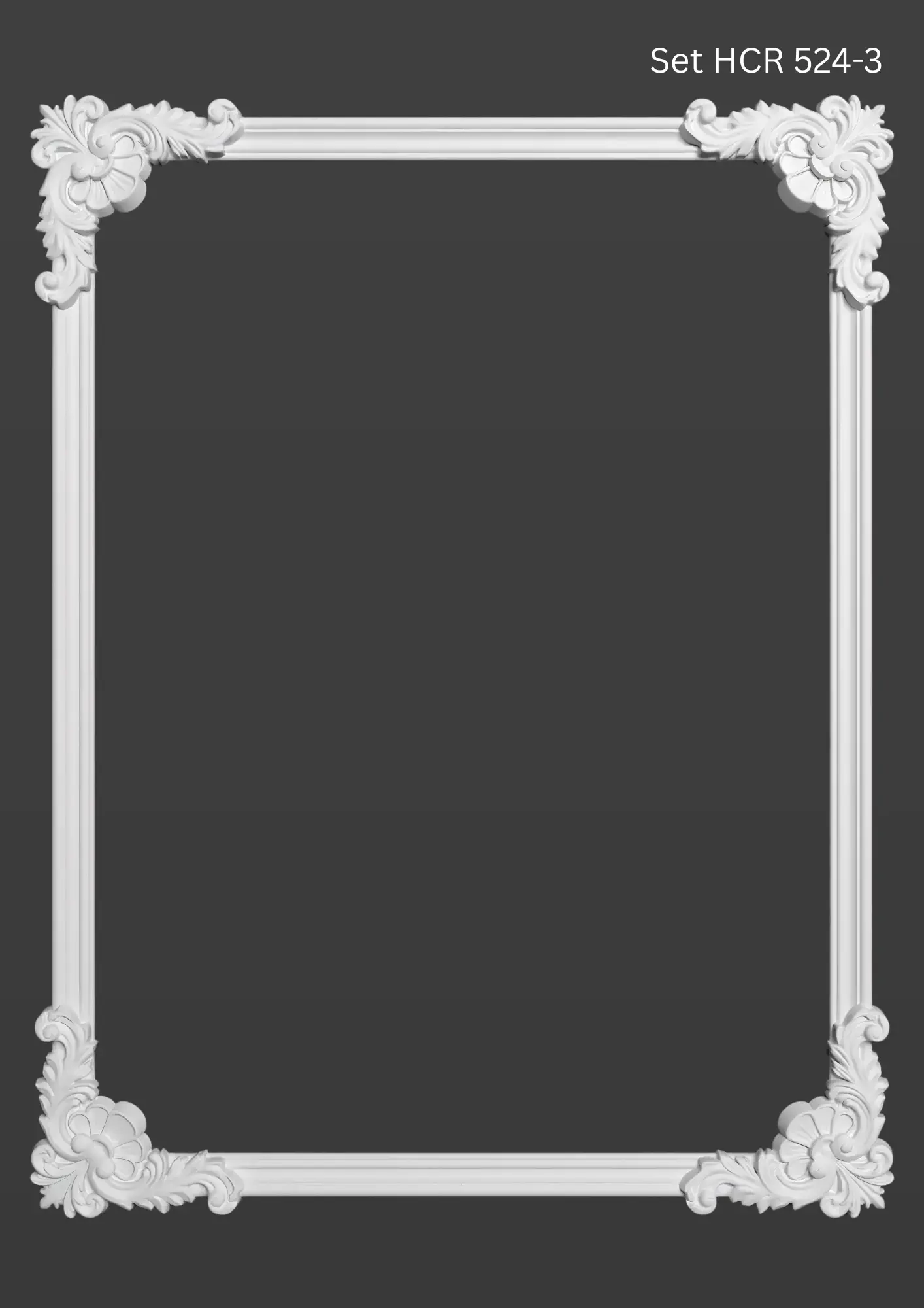 Set chenar decorativ perete - model HCR 524-3
