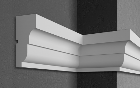 Profile pentru pervaz (solbanc) - Solbanc (profil pervaz), DC 108, 16cm x 8cm x200 cm