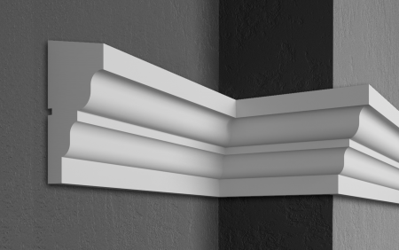 Profile pentru pervaz (solbanc) - Solbanc (profil pervaz), DC 110, 23.5cm x 11.5cm x200 cm