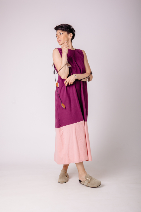 Rochie Clara Magenta [4]
