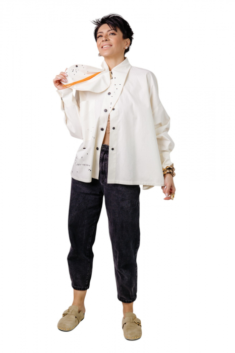 Camasa Flor Off White [2]