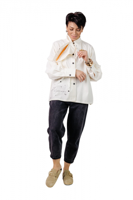 Camasa Flor Off White [3]