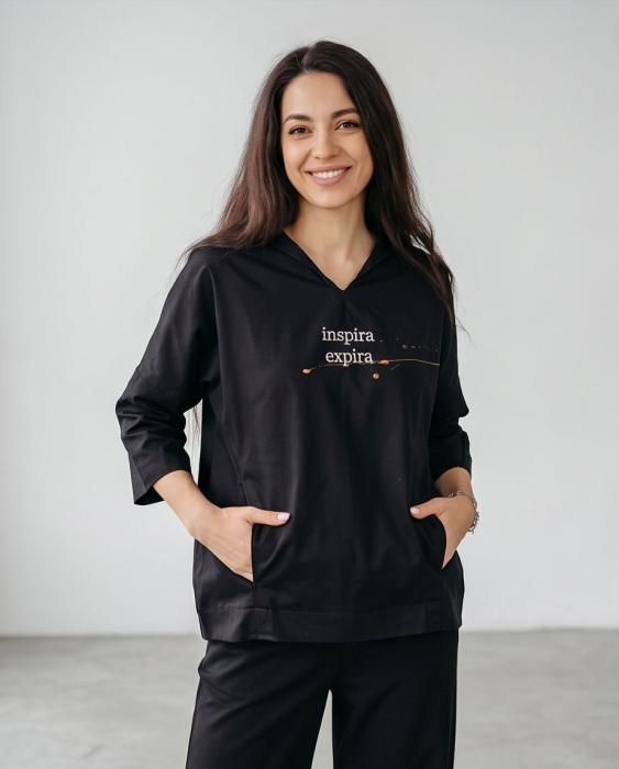 Bluza Inspira, Expira Black [4]