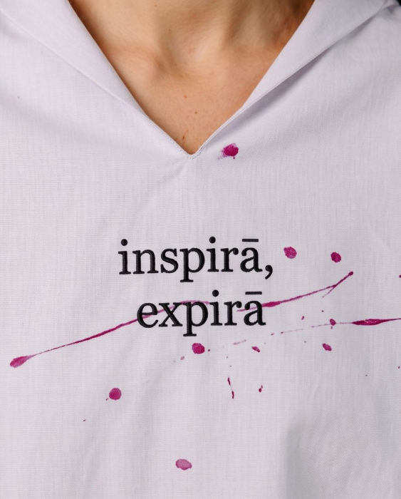 Bluza Inspira, Expira Light Gray [2]